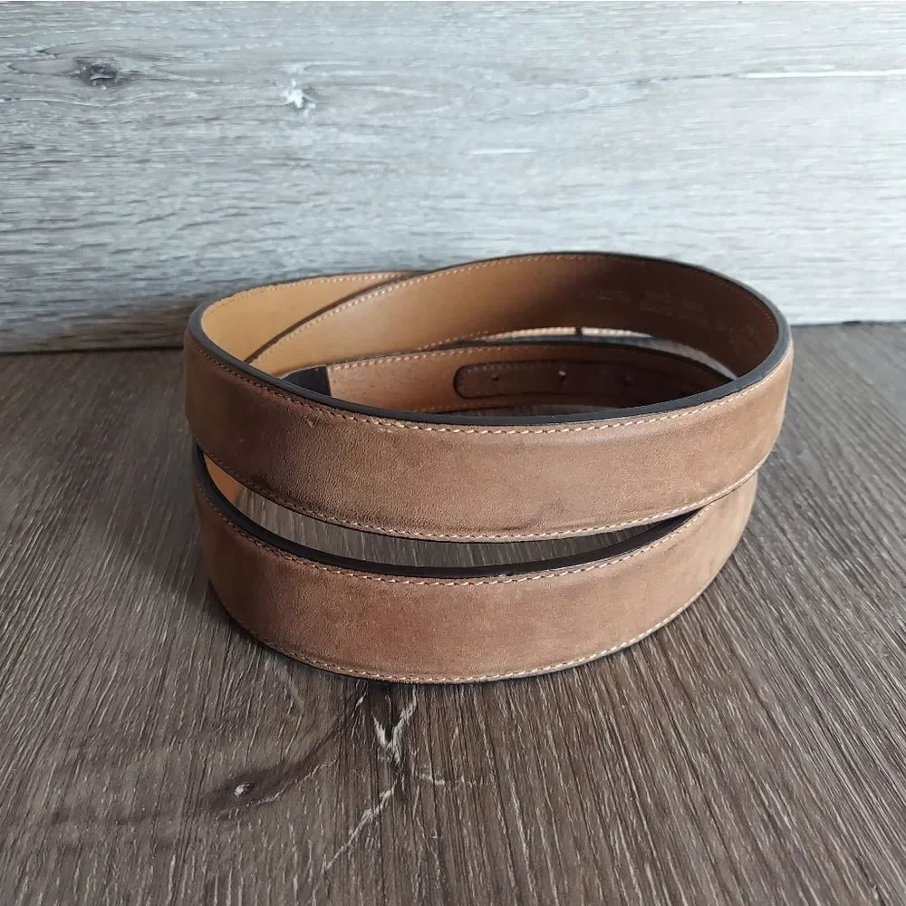 Vintage 1996 Nocona Brown Belt NO BUCKLE Size 46